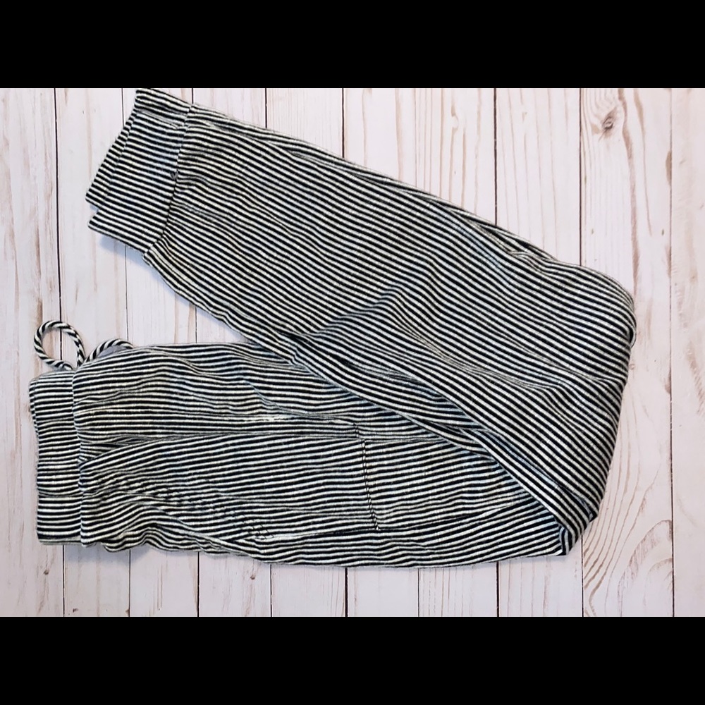 Loose Striped Pants